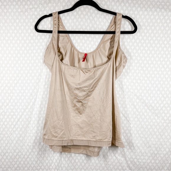 Spanx Tan Open Bust Shaping Tank Top - Picture 2 of 7